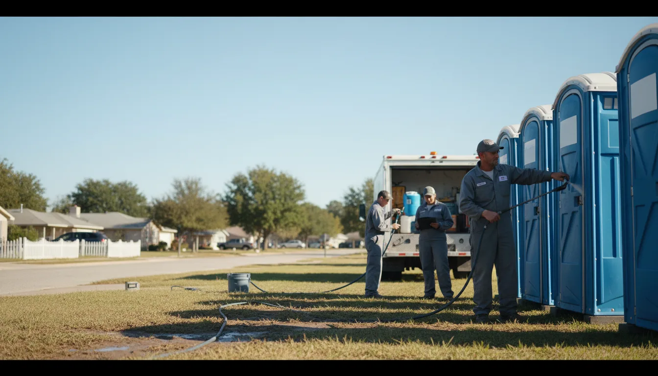 Long-Term Portable Toilet Rental in Ash Flat, AR near me